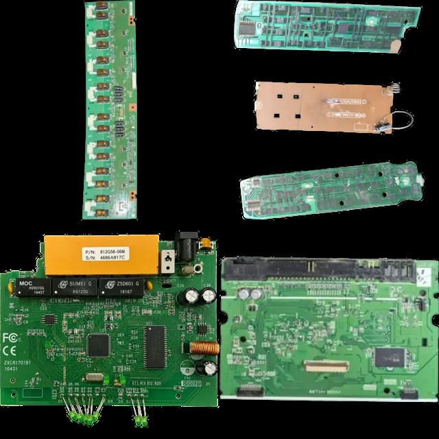 Imagem ilustrativa para Fonte eletrônica, composta por exemplos de outras categorias do manual