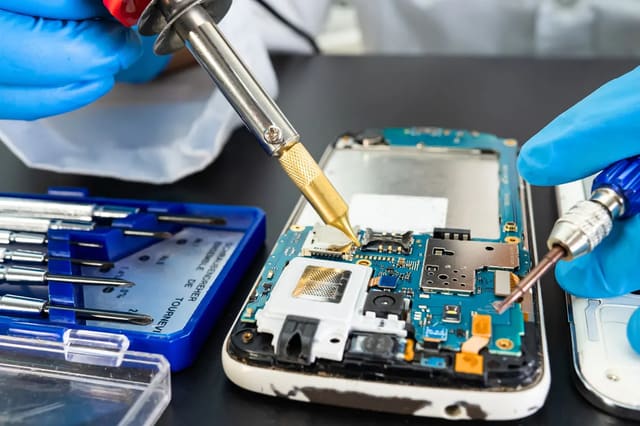 Placa de celular, exemplo 2 de 3