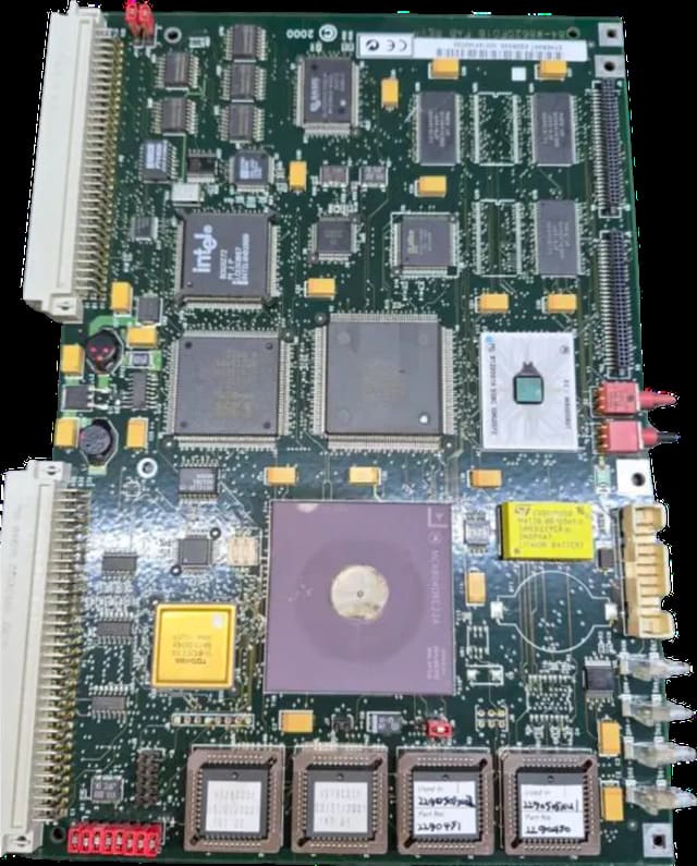 Placa de telefonia completa, exemplo 3 de 3