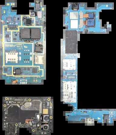 Placa de celular, exemplo 1 de 3