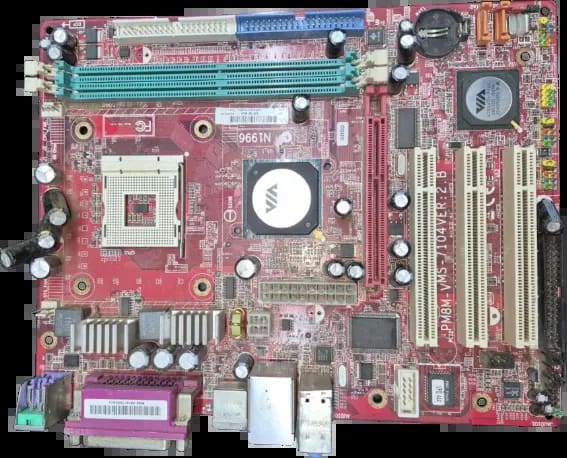 Placa-mãe B, exemplo 1 de 1
