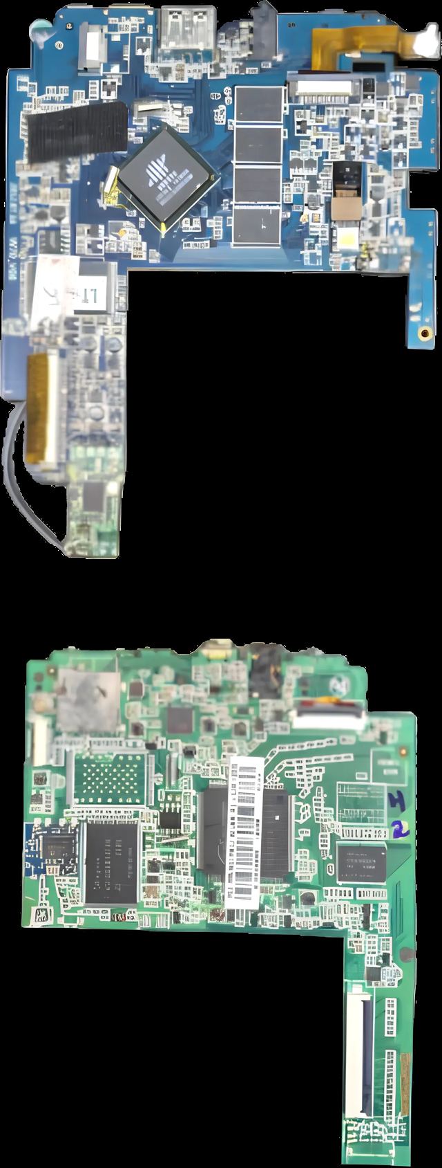 Placa de tablet, exemplo 1 de 3